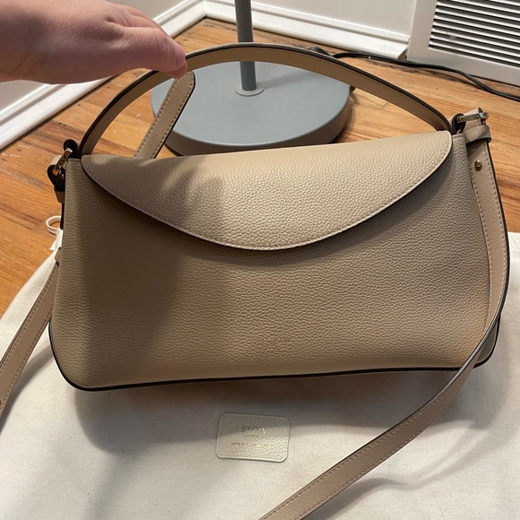 Stow London East/West Curve Bag - Camel - Picture 2 of 6